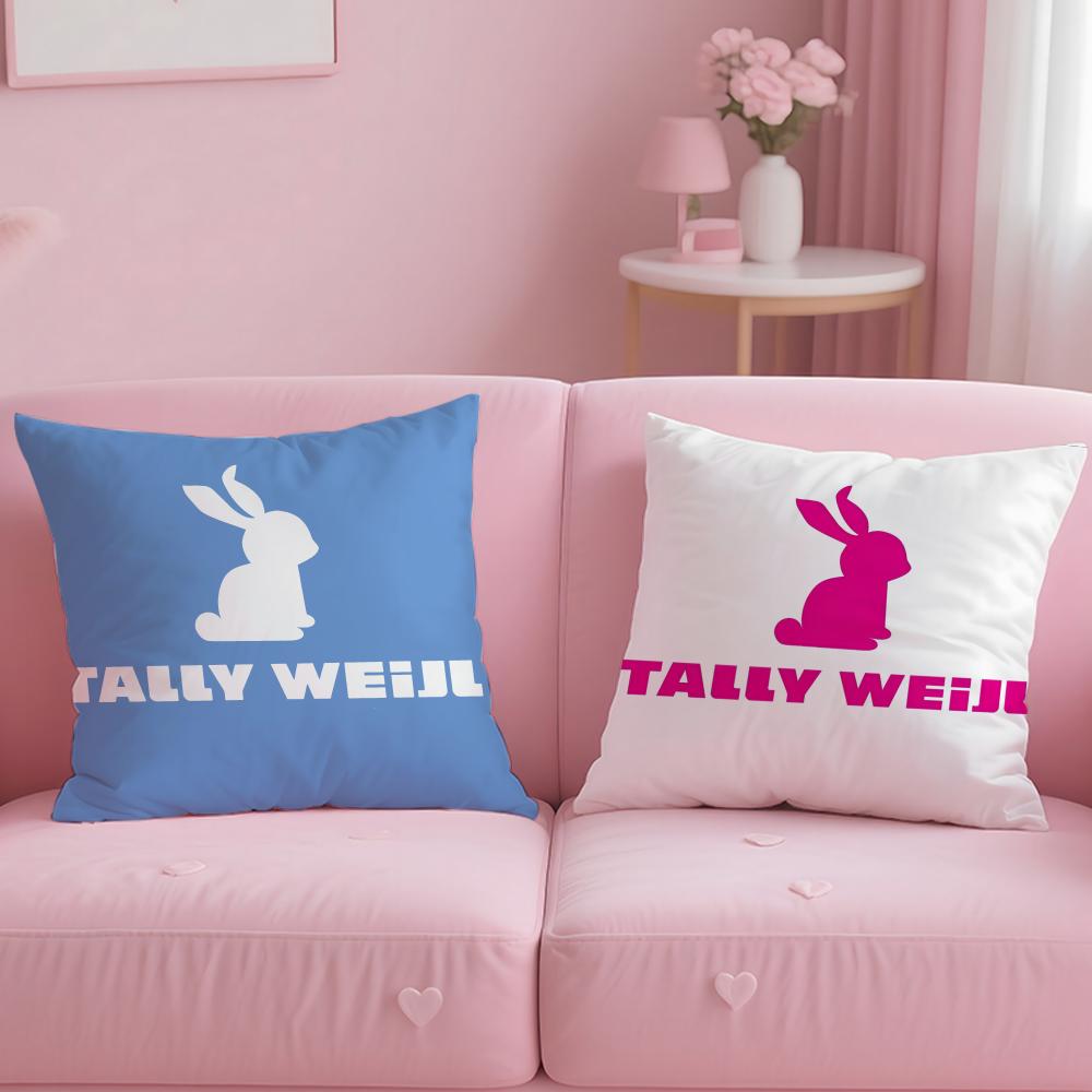 Popular Ttally Weijler Cushion Cover Soft EasyWash Pillow Case Versatile for Couch Bed Travel and Office