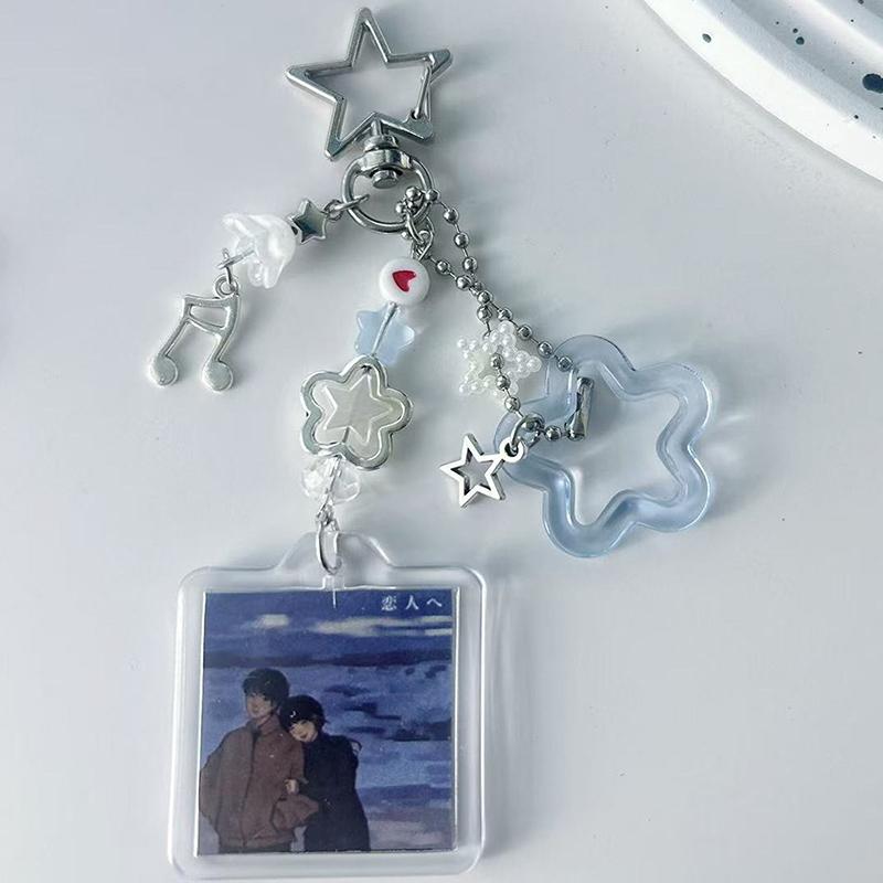 1 шт. Аксессуары для DIY Альбом Лампа Брелок Ручная работа Трендовый Эстетичный Стиль Y2K Ремешок для телефона Сумка Подвеска для ключей