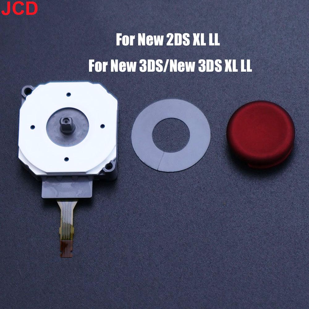 JCD 1set For 3DS 3DSXL 3DSLL Controller Analog Dust Ring PAD Rocker Stick Cap For New 2DS 3DS LLXL 3D Thumbstick Joystick Button
