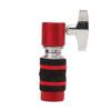 Jazz Drum Clutch Anti Rust Wear Resistant Easy To Install Fine Workmanship Metal Hi Hat Cymbal Clutch Red