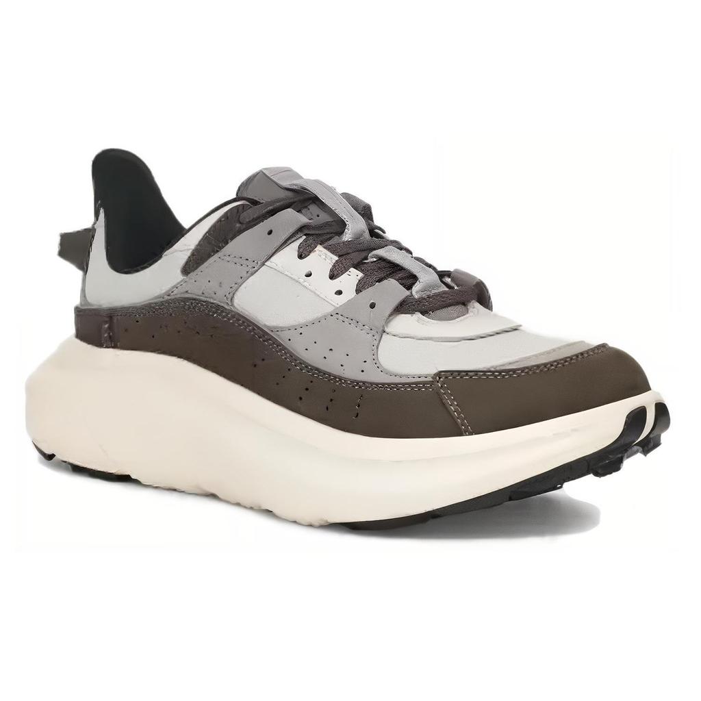 UGG Удобные универсальные легкие прочные низкие повседневные туфли мужские кроссовки коричневые 1127111-CLBK