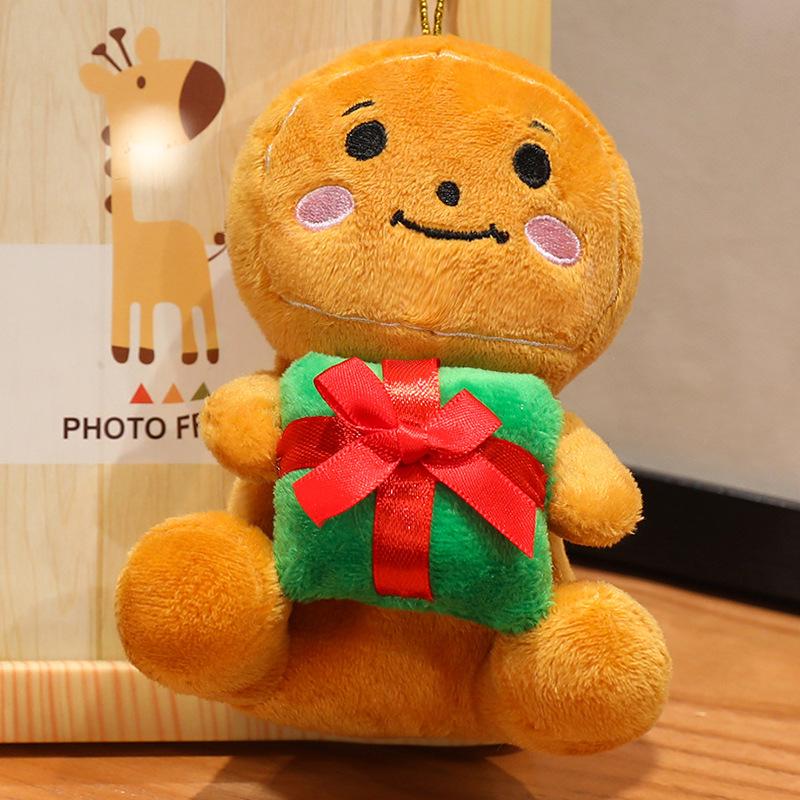 Новая плюшевая кукла Санты, кукла, снеговик, кукла лося, кукла Санты