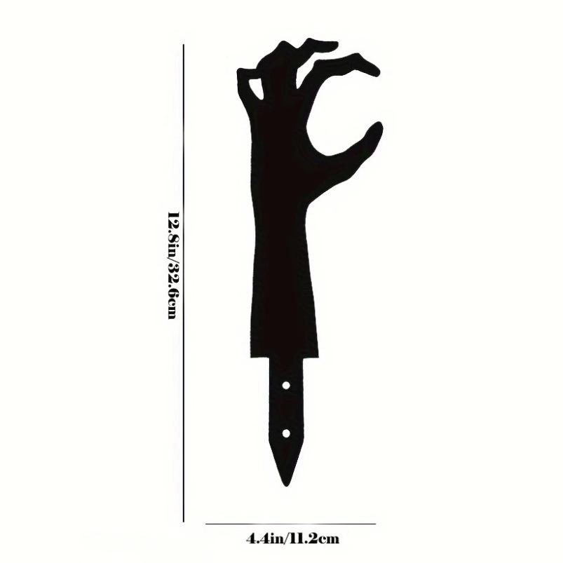 Знак-вставка в землю Металлический Крест для Садовой Декорации