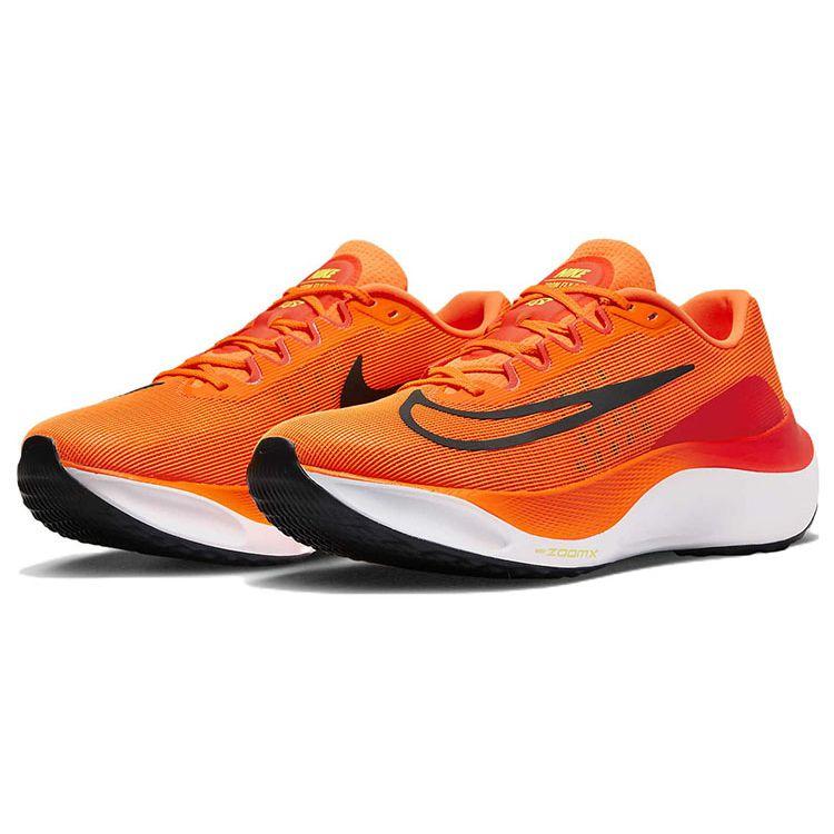 Nike Zoom Fly 5 Total Orange Black Мужские кроссовки Ярко-малиновые белые DM8968-800