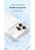 Чехол из жидкого силикона iPhone 17, противоударный, для Apple 16 Pro Max, чехол с полной защитой и большим окном