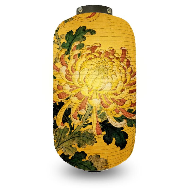 Japanese Style Antique Sakura Printed Paper Lantern Izakaya Pub Restaurant Advertising Sign Wedding Party Decor Festival Hanging