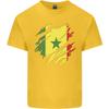 Torn Senegal Flag Senegalese Day Football Unisexs Light Cotton TShirt