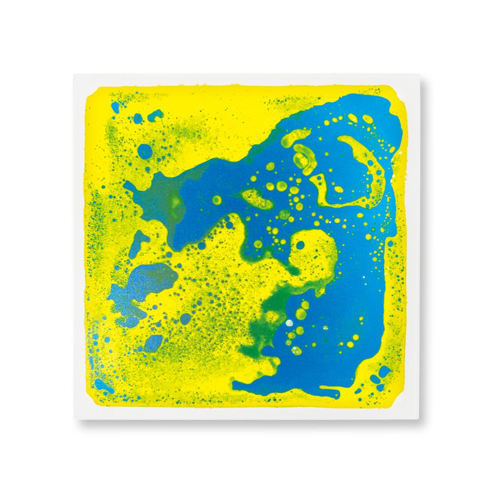 Жидкая сенсорная плитка для пола 30x50 см - Перетекающий ПВХ пазл-кирпич