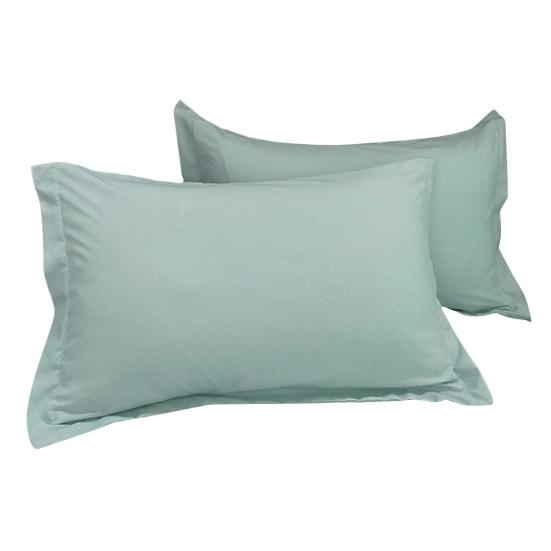 2 шт. Наволочка однотонная наволочка конвертного типа чехол для подушки для дома спален офисов гостиниц общежитий