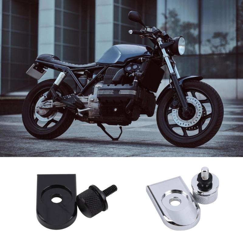 Motorcycle Seats Bolt Tab with Knurled Side Motorcycle Seats Mount Screw Motorcycle Seats Enhancement for Bike Road