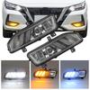2x LED Daytime Running Light DRL Lamp For Nissan Xtrail Sentra Rogue Kicks 17-20
