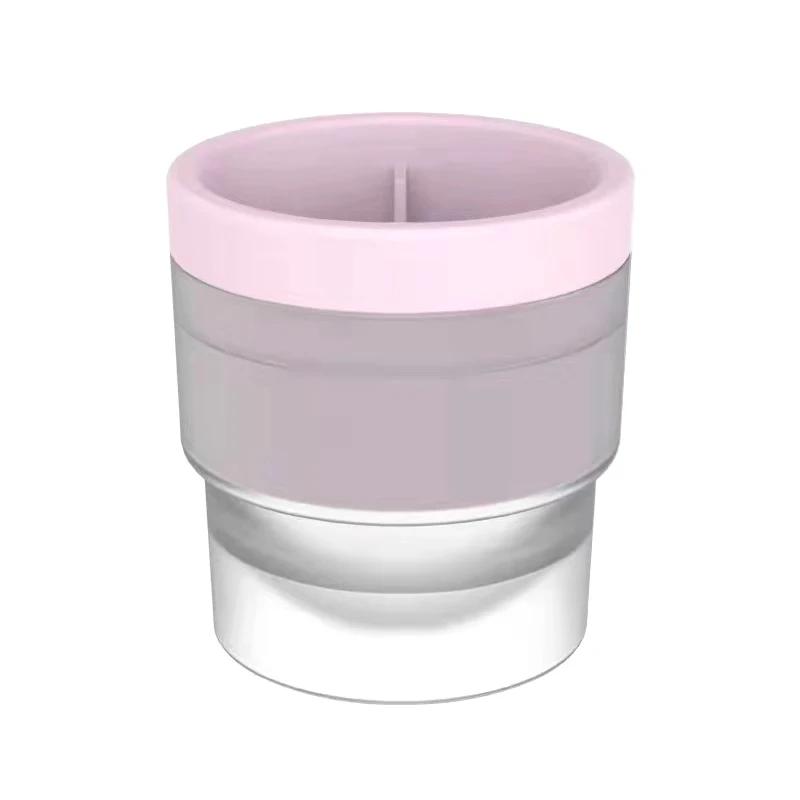 Силиконовые круглые формы для хоккея на льду, большие сферические кубики льда, шлифовальный станок для льда, подходит для бара, дома, кухни, принадлежности