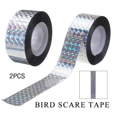 Kell 2 шт. 80 м отпугивающая лента для птиц, отпугивающая лента, гуманная отпугивающая лента для голубей, утки, лисы