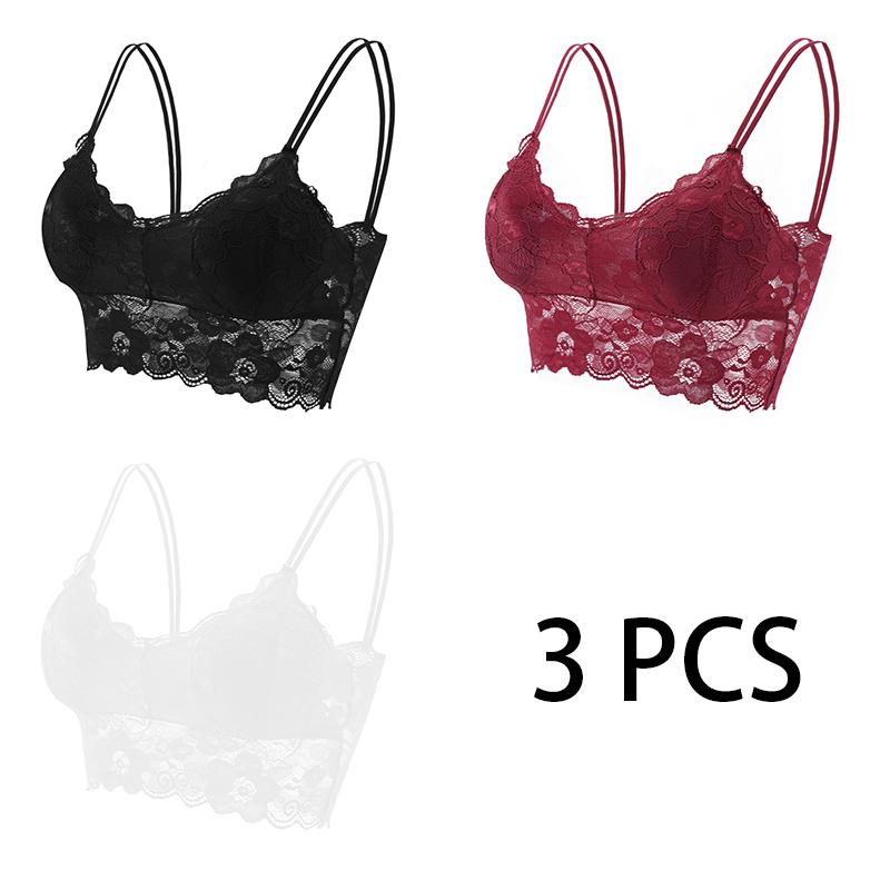 Fashion Sexy Sleeveless Vest Crochet Halter Lace Tank Tops Strappy Bralette Bra Cami Crop Top