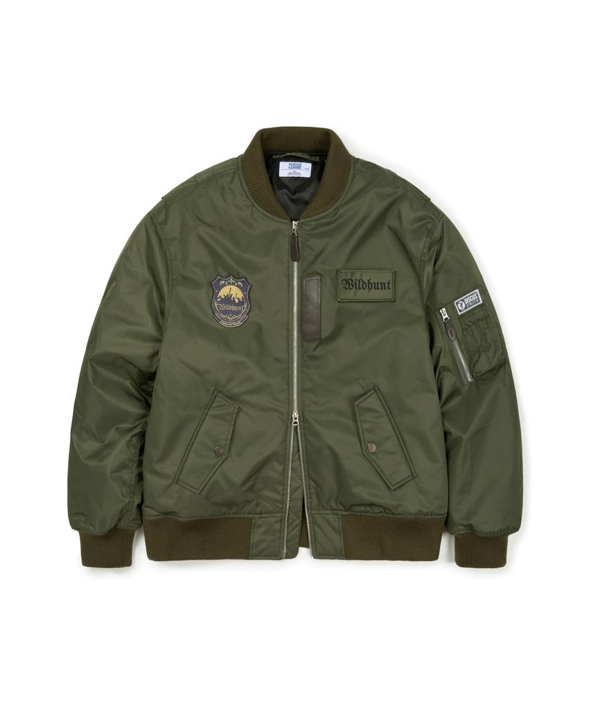 DISCUS ATHLETIC Wild Hunt Flight Jacket Khaki