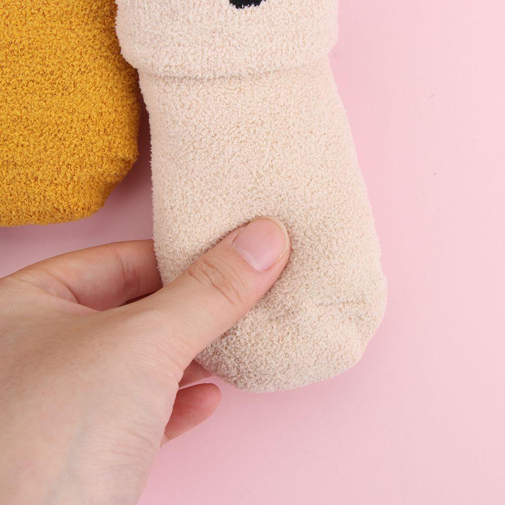 Animals Baby Soft Thickening Newborn Toddler Socks Anti-slip Slippers Floor Sox Coral velvet socks