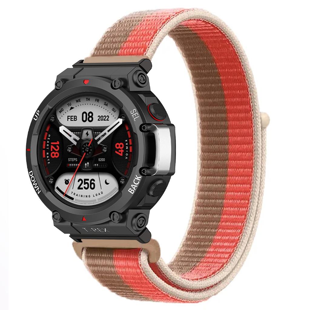 Нейлоновый ремешок-петля для умных часов Huami Amazfit T-REX 3/2, женский/мужской браслет для Amazfit T-Rex/T-Rex Pro, ремешок на запястье Correa