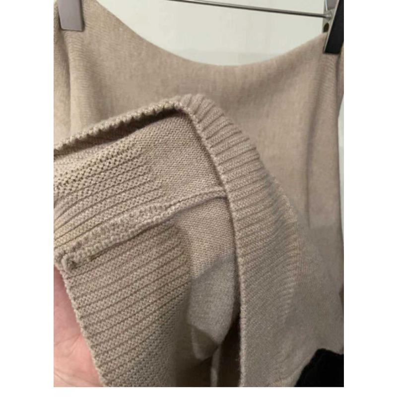 Осень Зима Однотонный Повседневный Модный Свитер с Открытыми Плечами и Рукавами Летучая Мышь, Вязаный Пуловер Топ для Женщин