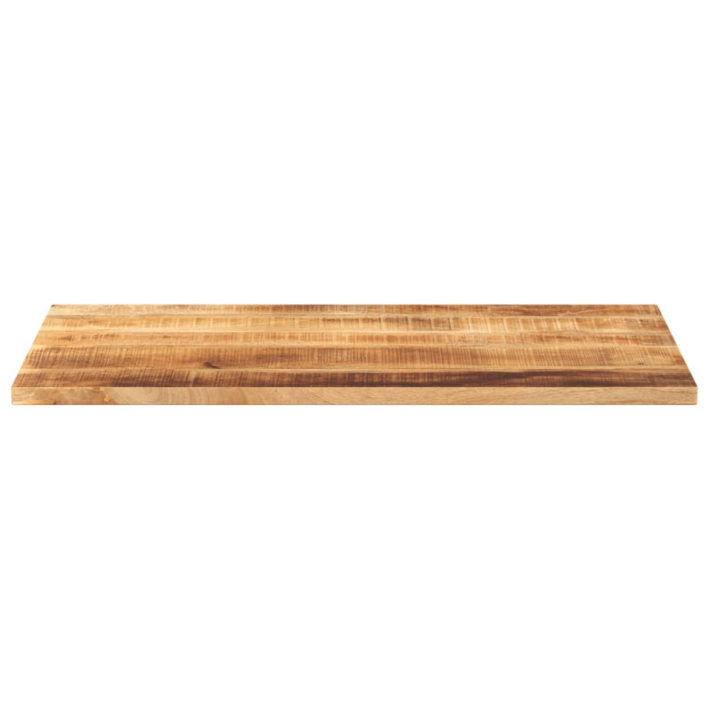 Vidaxl Blat Do Stołu, 100X50X2,5 Cm, Prostokątny, Surowe Drewno Mango