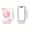 Single-Pack Japanese Cartoon-Style Realistic Fruit Series Sticky Notes, Planning Notepaper