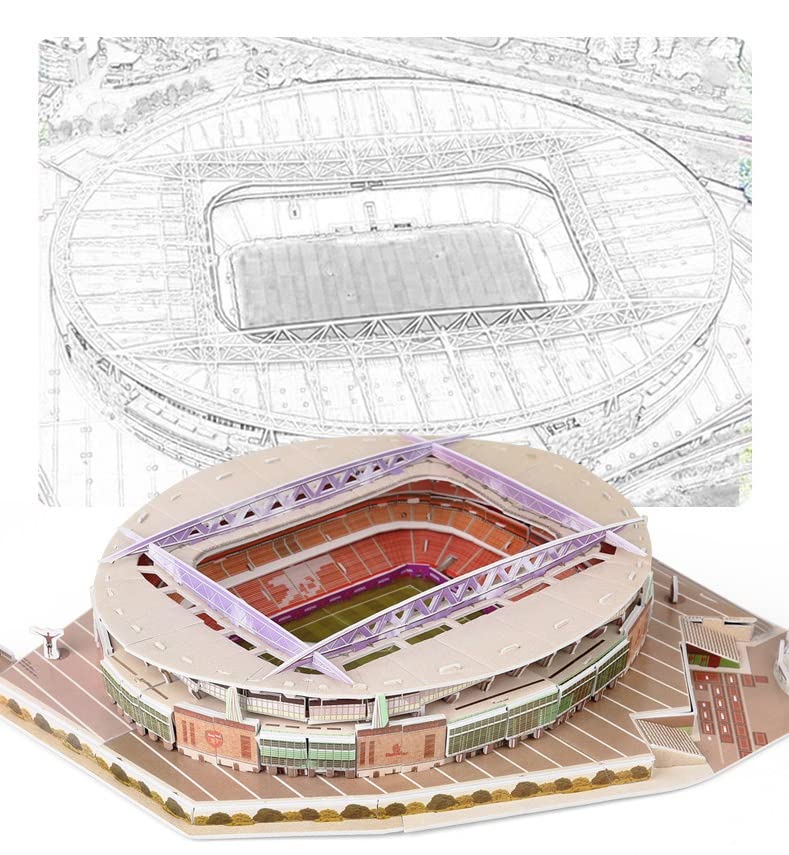 3D сборочная модель Мировой футбольный стадион Идуна (Сигнал Идуна Парк/Боруссия Дортмунд)
