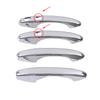 For Haval H6 3rd Gen 2024 2024 Exterior Part Modify Chrome Door Handle Bowl Cover Trim Protective Decorate Sticker Anti-scratch