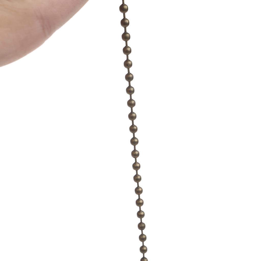 2 шт. Удлинитель цепи для потолочного вентилятора, металлический удлинитель цепи, длина 1 метр, регулируемый удлинитель цепи