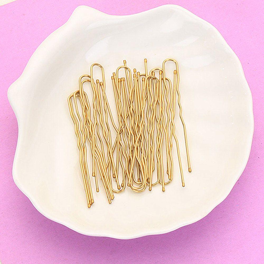 20PCS Hot Gifts Bridal Hairstyle Tool Alloy U-shaped Hairclips Waved Hair Pins Barrette