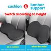 Car Seat Cushion Lumbar Support Pad Memory Foam Breathable Relief Universal Driver and Passenger Comfort Back Pain Relief