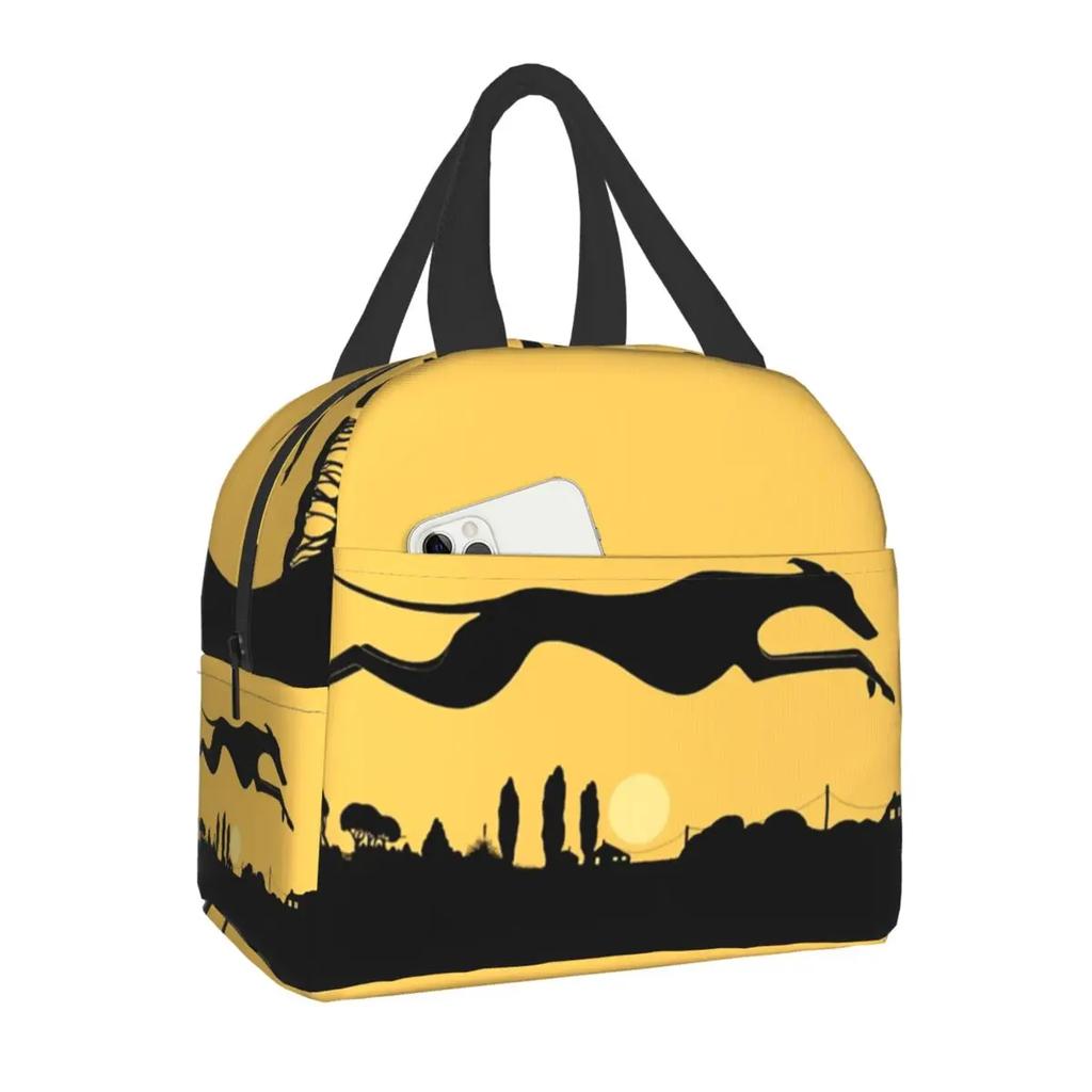 Scottish Terrier Resuable Lunch Boxes Women Multifunction Butterfly Scottie Dog Thermal Cooler Food Insulated Lunch Bag