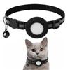 Cats Collar with Protective Case for Airtag Adjustable Belt Reflective Nylon Kitten Collar Anti-lost for Cats Dogs Accessories