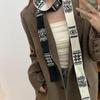 Korean Fair Isle Snowflake Scarf: Versatile Knit for Spring, Autumn, Winter