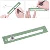 Multifunctional Drawing Ruler Plastic Geometry Ruler Circle Drawing Tool  Office Drafting