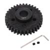 34T RC Motor Gear M1.0 8mm Gear Bore Steel Black RC Motor Pinion Gear for Arrma 17 18 RC Cars