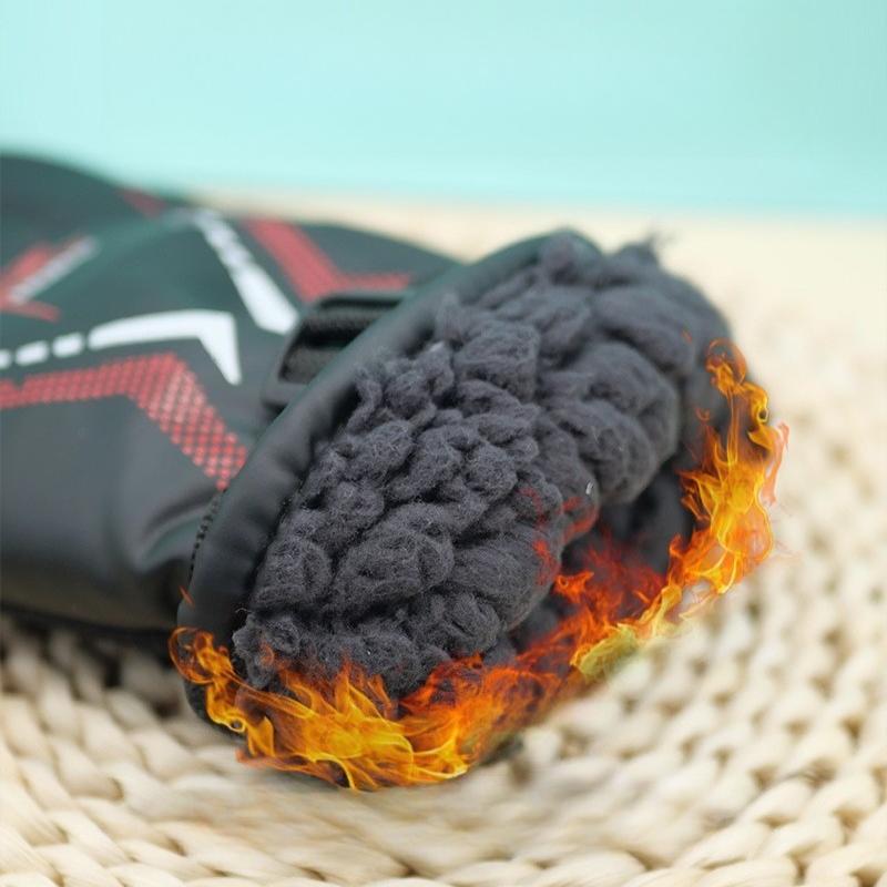 Зимние мужские велосипедные перчатки Утепленные ветрозащитные и теплые перчатки Водонепроницаемые и непродуваемые перчатки Перчатки для улицы