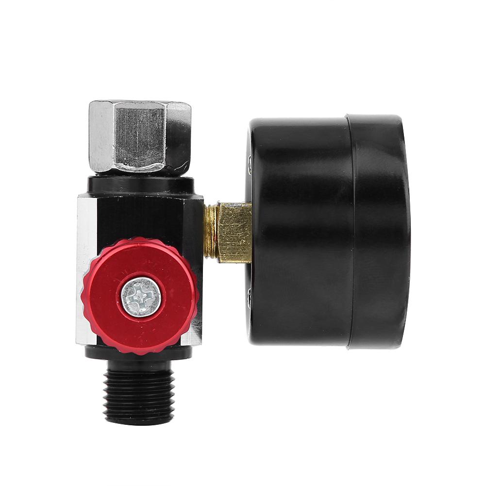 1 4 BSP Автоматический краскопульт Регулятор воздуха с манометром Диафрагменное управление DH