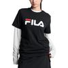Fila Футболки Унисекс Черные С Круглым Вырезом FS262RS01X018-BLK