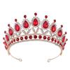 New Bridal Tiara Baroque Crown Crystal Rhinestone Crown Headband Wedding Hair Accessories Dress Accessories