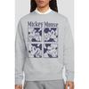 Disney Unisex Adult Mickey Mouse Pixelated Sweatshirt