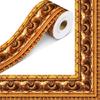 Наклейка-рамка золотистого цвета, бордюр для доски объявлений, классной доски, рождественское украшение 32,8 фута