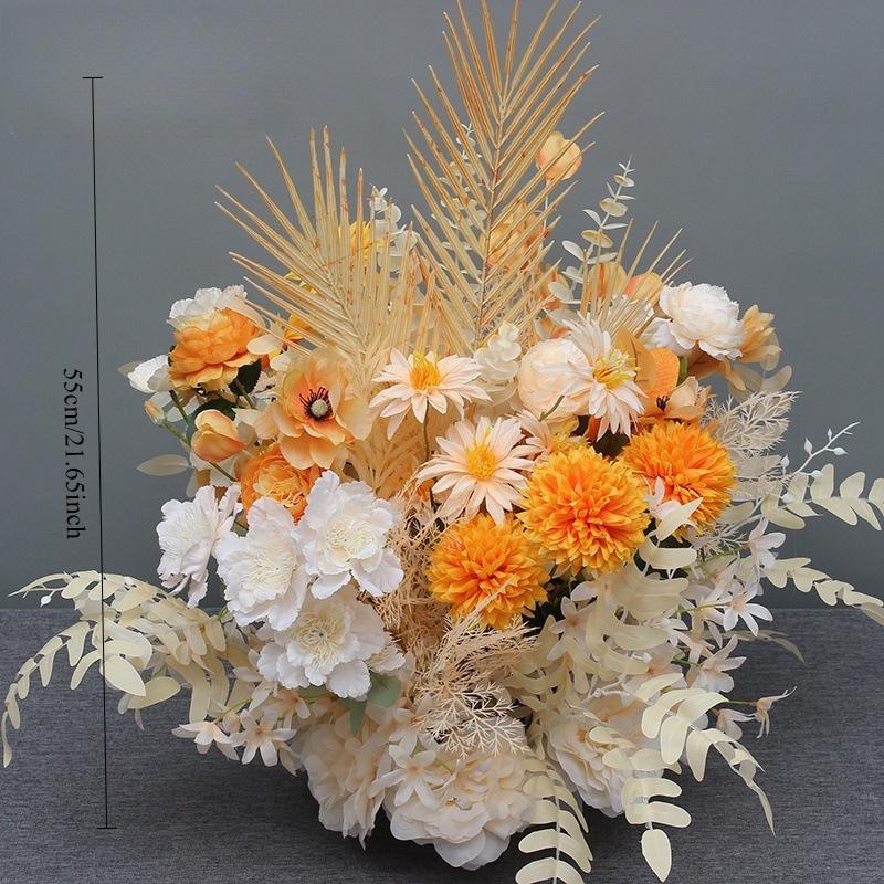 1 шт. Искусственный цветок эвкалипта для свадьбы, подходит для украшения на открытом воздухе, дома, на свадьбе, на праздничной вечеринке