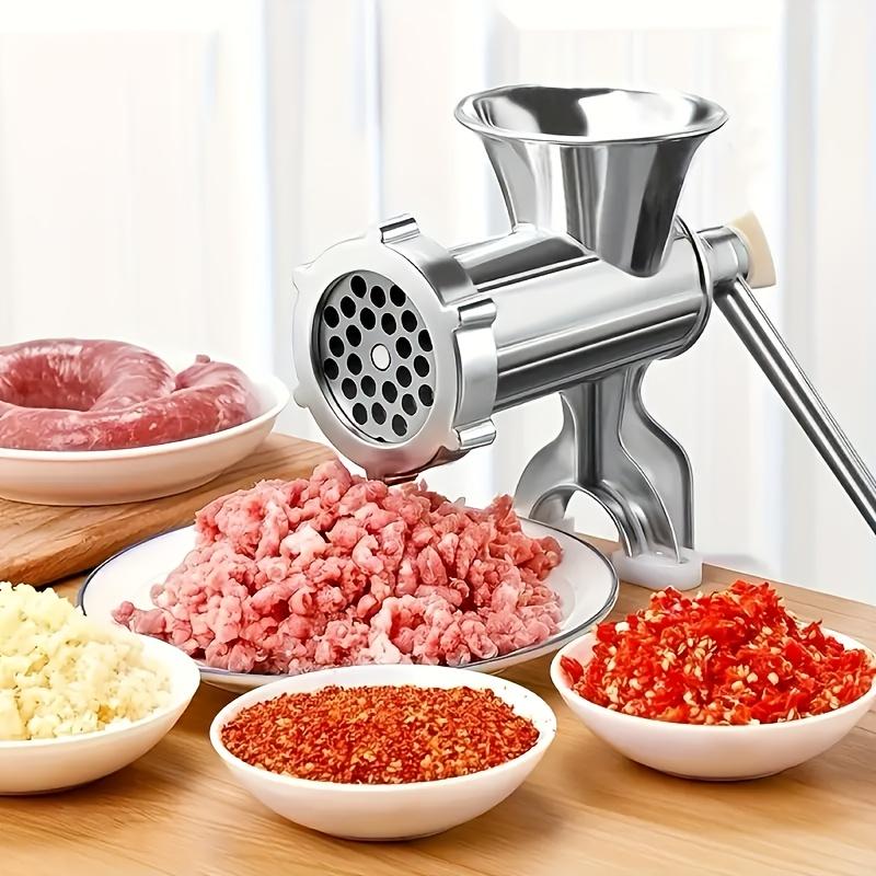 Мясорубка, ручная мясорубка, ручная мясорубка, настольная мясорубка для свинины, воронка для наполнения колбас, кухонные инструменты с ручным управлением