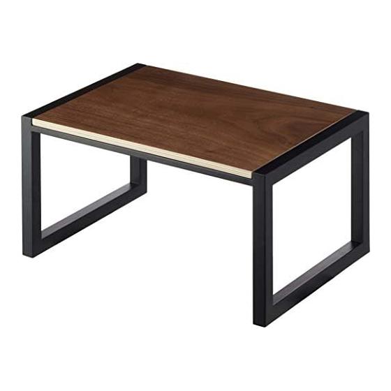 Yamazaki Jitsugyo 5159 Stepstool Black Approx. W40XD28XH20cm Tower Step Stand for Children and Adults Stool