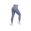 Nike Universal Solid High-Waisted Tight Nine-Point Sports Pants Women Pants Finn-Blue Black DQ5898-491