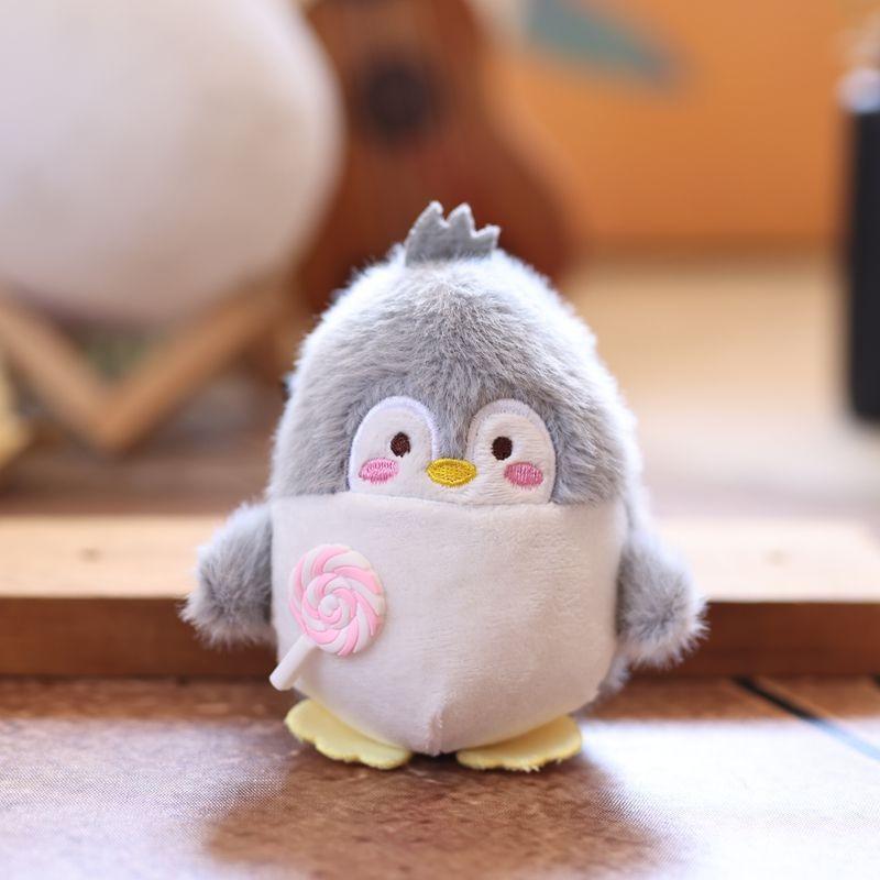 Маленький плюшевый пингвин-подвеска с мягким наполнителем для подарка и коллекции