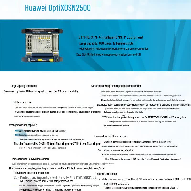 Huawei OSN2500 Optical Transmission Equipment