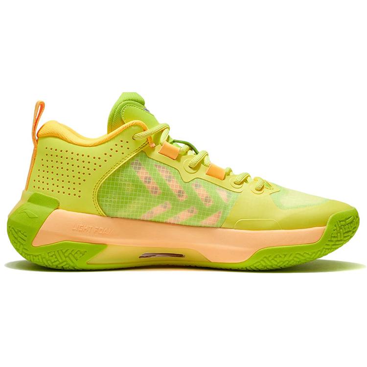 Баскетбольные кроссовки Li Ning Liren 2 Low Мужские Низкие Флуоресцентный Желтый/Флуоресцентный Зеленый Alpha Hydroxy Acids ABAS039-2