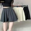 Sweatpants Women's Shorts Baggy Slim Casual All-in-one High-waisted Wide-leg Pants A-line Hot Pants Three-quarter Pants