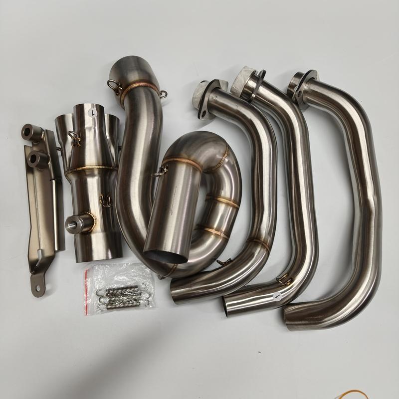For Yamaha XSR 900 FZ09 MT MT09 MT-09 FZ-09 XSR900 2015-2020 Full System Front Link Motorcycle Exhaust Pipe 51mm Escape Moto