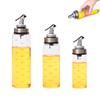 Oil Bottle 200/300/500ml High Borosilicate Glass Oil Dispenser  With Scale Quantitative Sauce Vinegar Cooking Kitchen Supplies